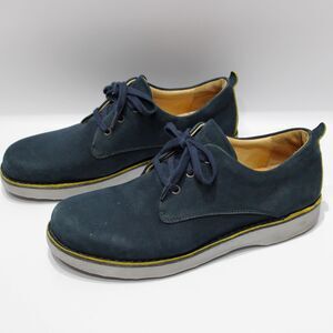 Samuel Hubbard Blue Nubuck Suede Leather Oxford Derby Shoes Men Size 11M